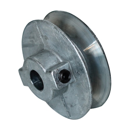 Chicago Die Casting Chicago Die Cast 2-1/4 in. D X 1/2 in. D Zinc Single V-Grooved Pulley 225A5